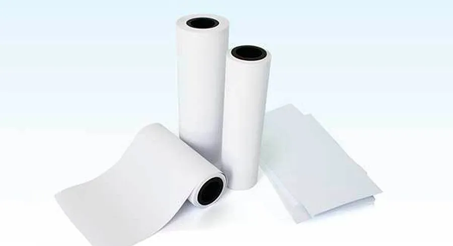Digital-print coated card sheet rolls